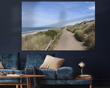 Dünenweg bei Wennigstedt auf Sylt