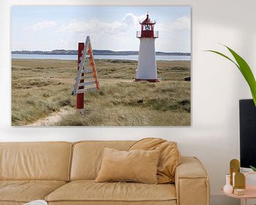 Leuchtturm und Seezeichen im Ellenbogen auf Sylt
