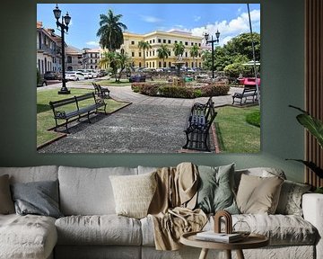 A park in the old town
