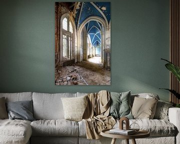 Chateau Noisy, een ruïne van een kasteel van Truus Nijland