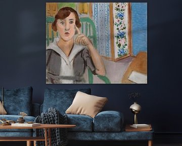 Henri Matisse, Woman and Screen 