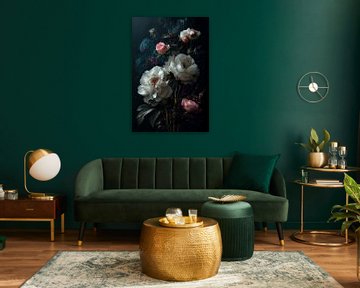 Stilleven met Pioenrozen en Rozen no.5 van Studio BB
