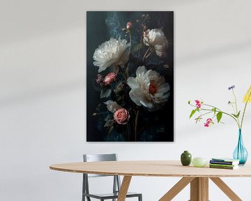 Stilleven met Pioenrozen en Rozen no.6 van Studio BB