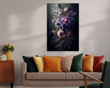 Flowers with Baroque twist no.8 by Studio BB