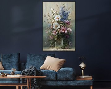 Klassischer Blumenstrauß in Pastell Nr. 2