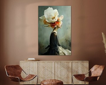 Portrait, Flowers in thoughts no.2 by Studio BB