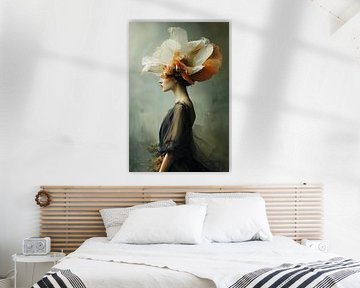 Portret, Bloemen in gedachten no.3 van Studio BB