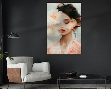 Vervagend Portret met Oosters tintje no.1 van Studio BB