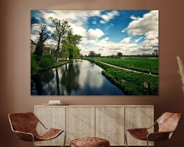 De Kromme Rijn bij Rhijnauwen in Bunnik (I) van André Blom Fotografie Utrecht