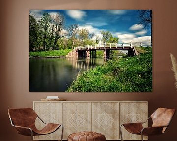 De Kromme Rijn bij Rhijnauwen in Bunnik (II) van André Blom Fotografie Utrecht