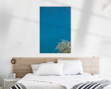 De Middellandse zee bij Portofino in Italië. van André Blom Fotografie Utrecht
