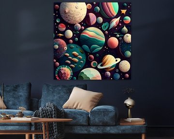 Whimsical worlds by Vythryd Arts