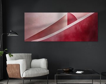 Rode Geometrie van Modern Collection