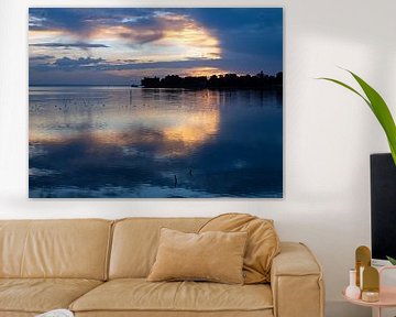 Sunset on Lake Constance by Katrin May