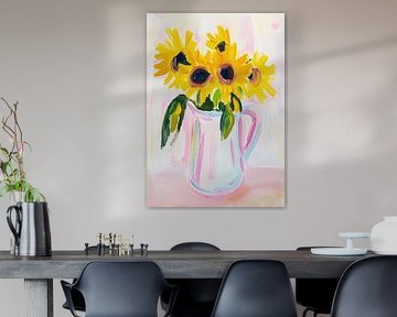 Zonnebloemen van Niklas Maximilian