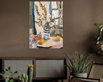 Stilleven met bloemen van Niklas Maximilian