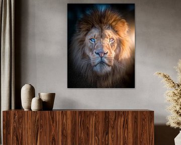 Lion portrait