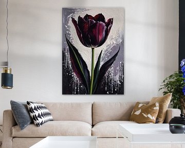 Koningin van de nacht Tulp