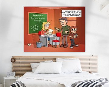 Cartoon: Angemessene Bildung