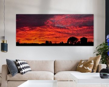 Schitterende zonsondergang van Corinne Welp
