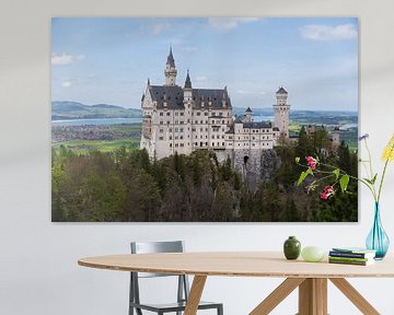 Slot Neuschwanstein vanaf de brug