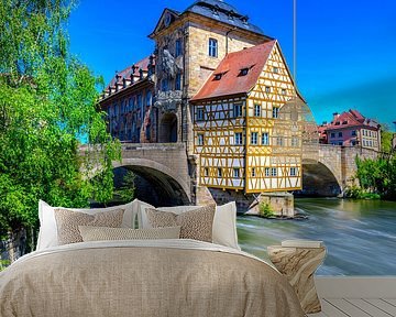 Bamberg - Altes Rathaus von Mixed media vector arts
