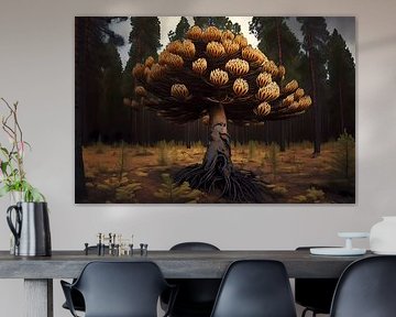 Arbre à lanternes des pins enchantés sur Vythryd Arts