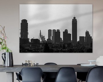 Skyline Black and White