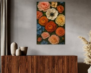 Bloemenpracht – een feest van kleur en textuur van But First Framing
