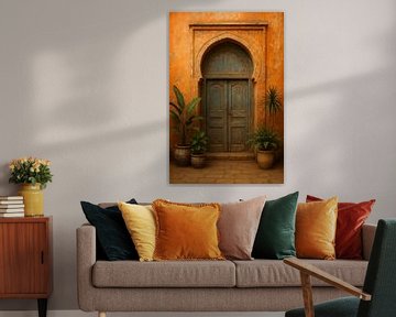 Deur naar het Oosten – verweerde charme en warme kleuren van But First Framing