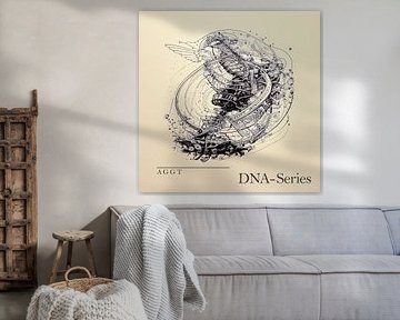 DNA-Series AGGT sur Günter Puschmann