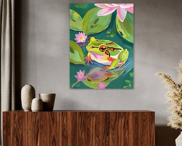 King of the Frog Leaf by Trinkets NL ✪ Design Studio