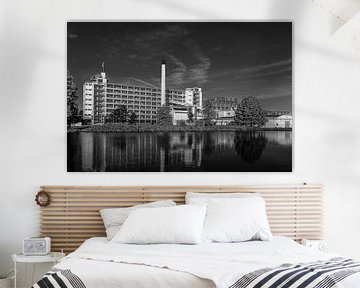 Van Nellefabriek in Rotterdam – industriële architectuur in zwart-wit van U&U Art