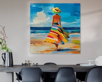 Kleuren van de Zomerzee van Bianca ter Riet