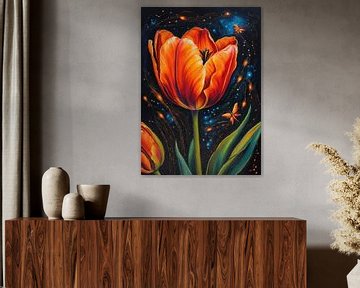 Darwin hybride tulp van MIROKKU