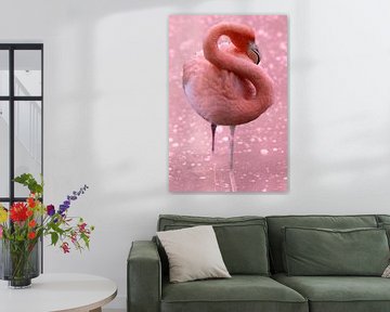 Flamingo van Jan Schuler