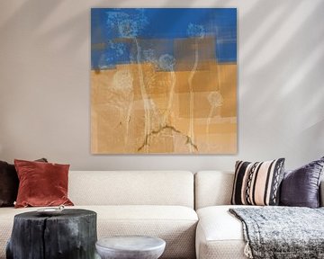 Nostalgische plantvormen op Terra en Blue van Dina Dankers