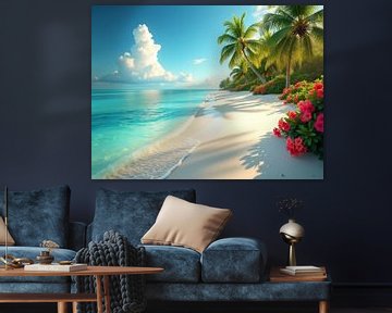 strandlandschap van hisamvideo art