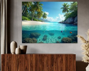strandlandschap van hisamvideo art
