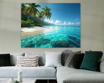 strandlandschap van hisamvideo art