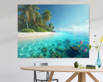 strandlandschap van hisamvideo art