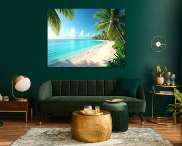 strandlandschap van hisamvideo art