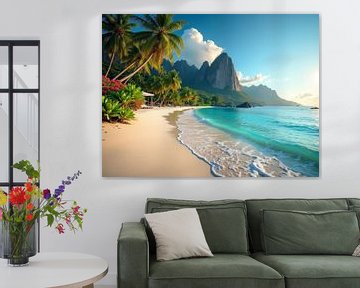 strandlandschap van hisamvideo art