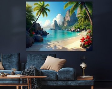 strandlandschap van hisamvideo art