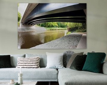Uitzicht onder de brug op de Hase van Bianca Meyering Fotos - BMF