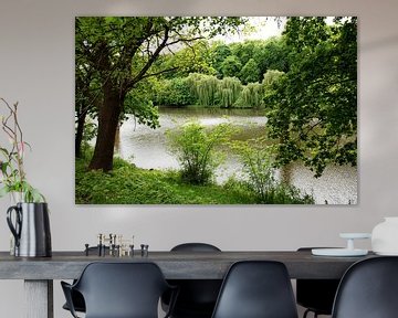 Uitzicht op de Hase en de rivieroever van Bianca Meyering Fotos - BMF