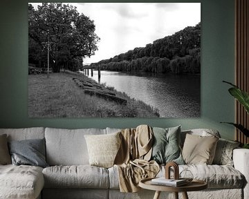 Uitzicht op de Hase en de rivieroever van Bianca Meyering Fotos - BMF