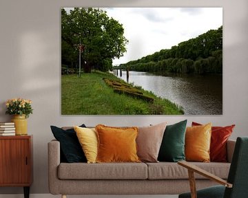 Uitzicht op de Hase en de rivieroever van Bianca Meyering Fotos - BMF