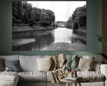 Uitzicht op de Hase en de rivieroever van Bianca Meyering Fotos - BMF
