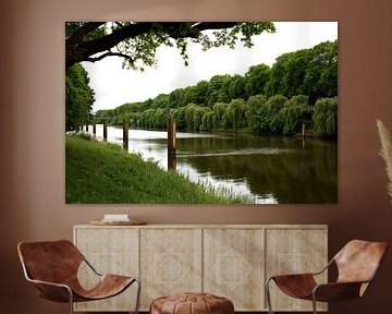 Uitzicht op de Hase en de rivieroever van Bianca Meyering Fotos - BMF